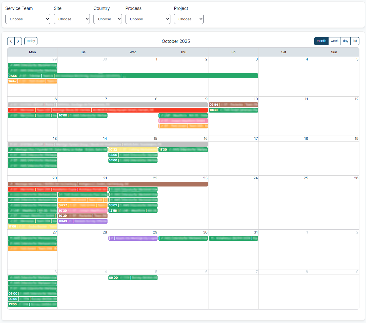 FlexiFlow Kalender zur optimalen Ressourcenplanung